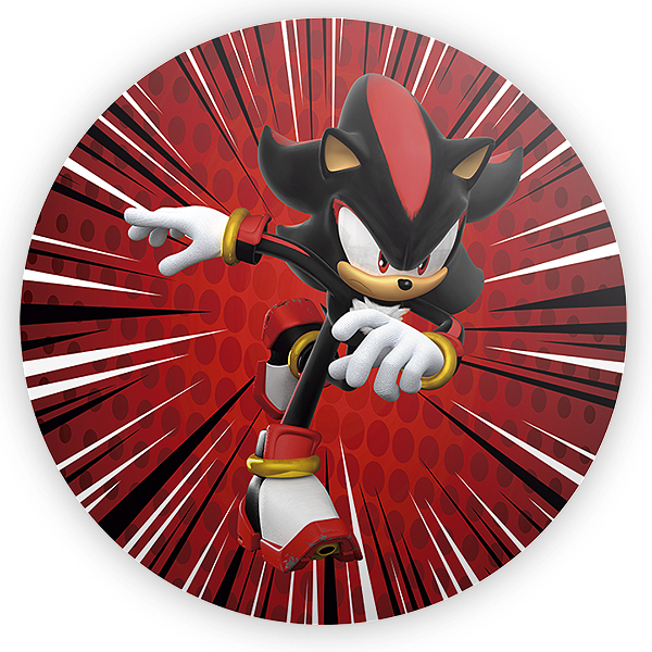 Painel de Mesa - Sonic Shadow - Sublimado 3D