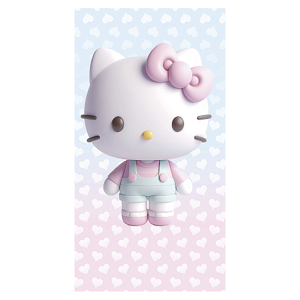 Faixa Lateral - Hello Kitty - Sublimado 3D