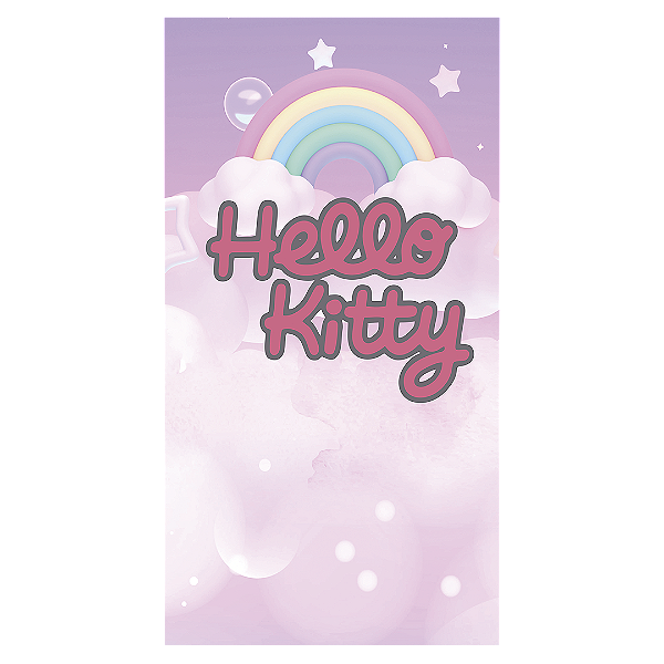 Faixa Lateral - Hello Kitty - Sublimado 3D