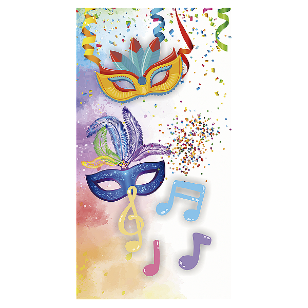 Faixa Lateral - Carnaval - Sublimado 3D