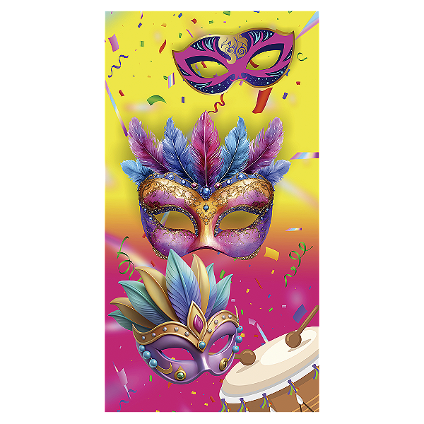 Faixa Lateral - Carnaval - Sublimado 3D