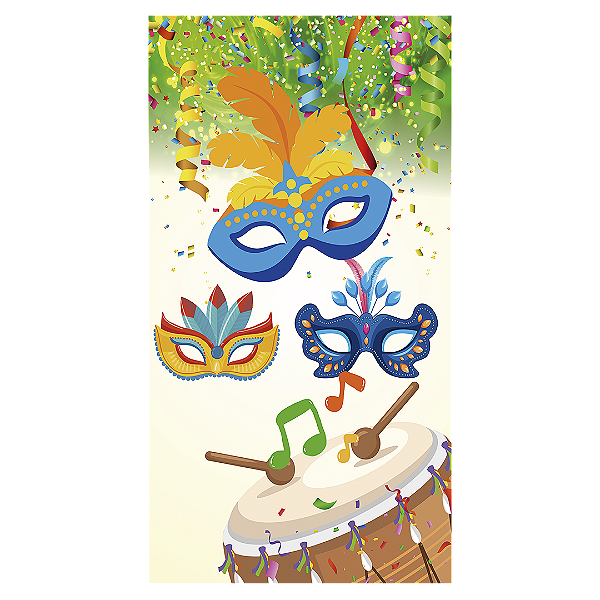 Faixa Lateral - Carnaval - Sublimado 3D