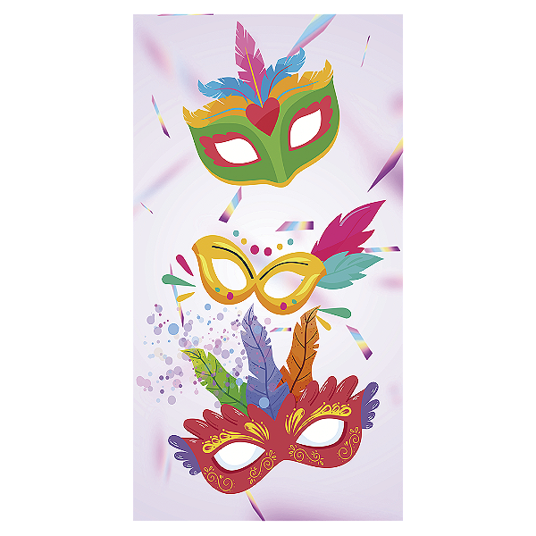 Faixa Lateral - Carnaval - Sublimado 3D