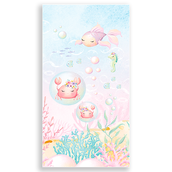 Faixa Lateral - Fundo do Mar - Sublimado 3D