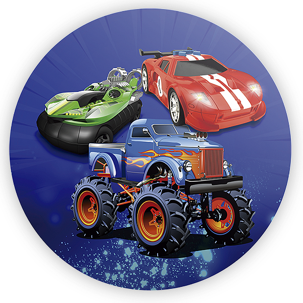 Painel de Mesa - Hot Wheels - Sublimado 3D