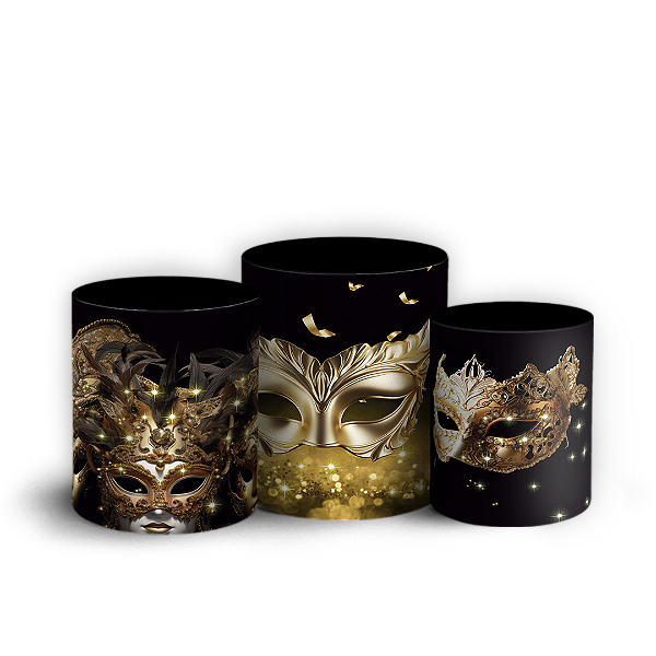 Trio Cilindro - Carnaval - Sublimado 3D