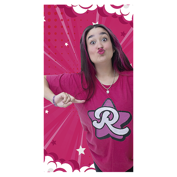 Faixa Lateral - Os Rosas - Sublimado 3D