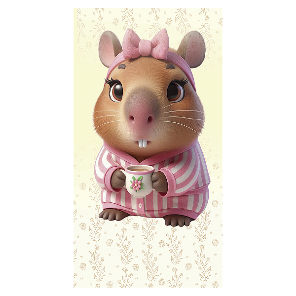 Faixa Lateral - Capivara - Sublimado 3D