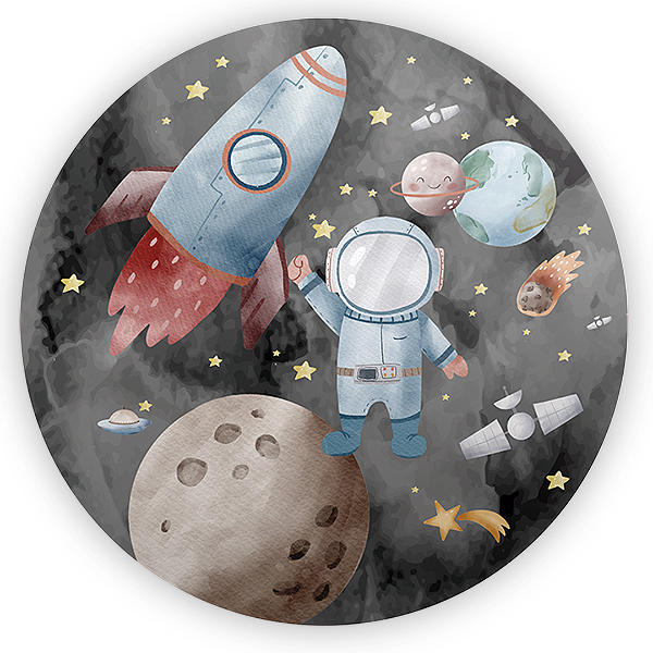 Painel de Mesa - Astronauta - Sublimado 3D