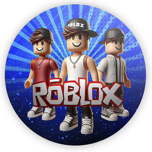 Painel Redondo - Roblox - Sublimado 3D