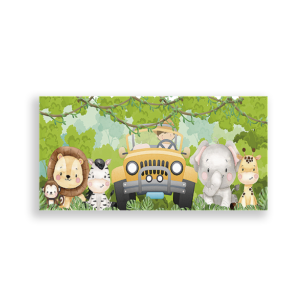 Painel Retangular - Safari - Sublimado 3D