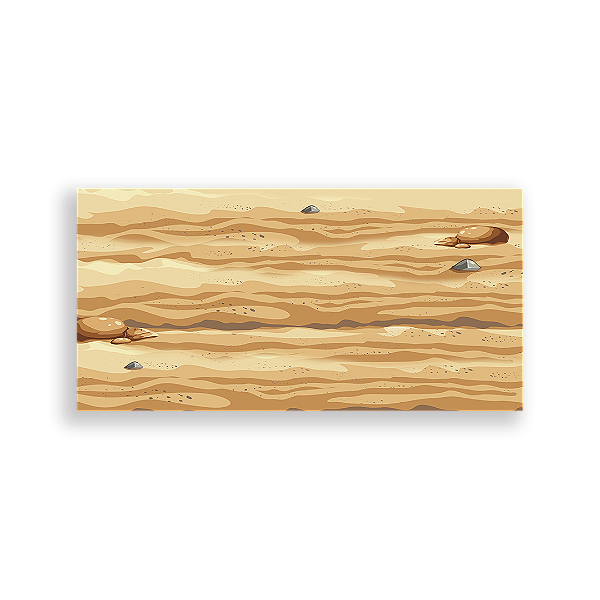 Painel Retangular - Madeira - Sublimado 3D