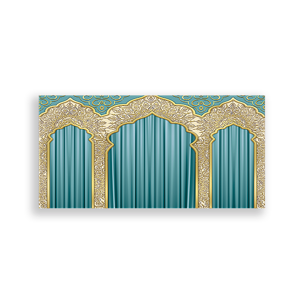 Painel Retangular - Fundo Jasmine - Sublimado 3D