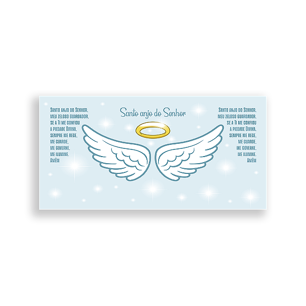 Painel Retangular - Santo Anjo - Sublimado 3D