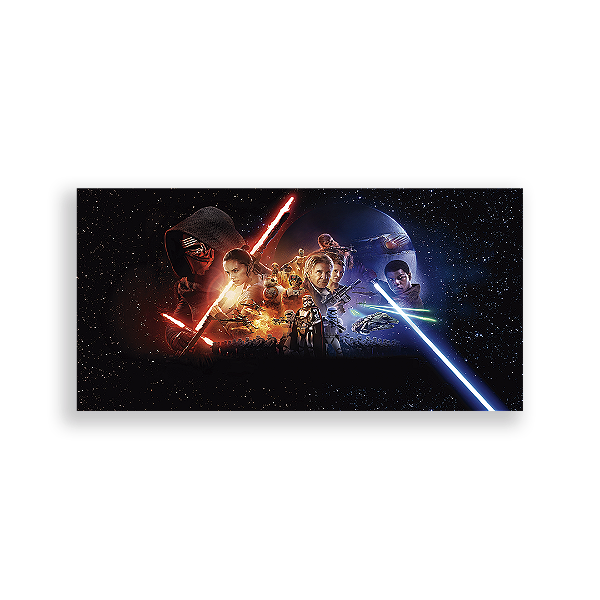 Painel Retangular - Star Wars - Sublimado 3D