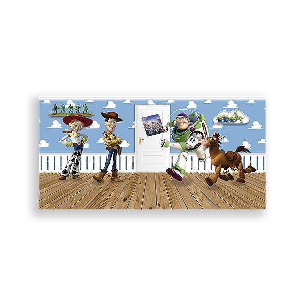 Painel Retangular - Toy Story - Sublimado 3D