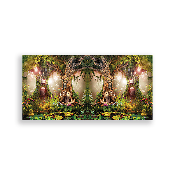 Painel Retangular - Floresta Bosque Encantado - Sublimado 3D