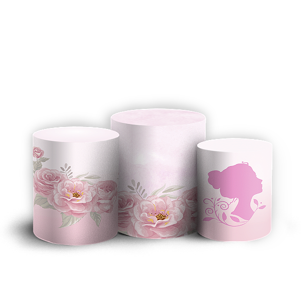 Trio Cilindro - Dia Das Mulheres - Sublimado 3D