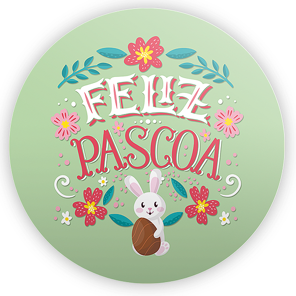 Painel de Mesa - Páscoa - Sublimado 3D