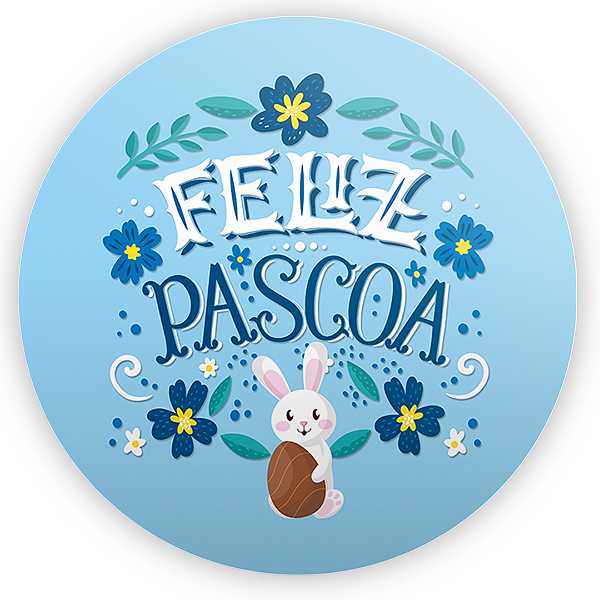 Painel de Mesa - Páscoa - Sublimado 3D