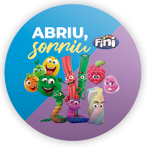 Painel Redondo - Doces Fini  - Sublimado 3D