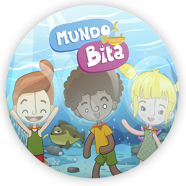 Painel de Mesa - Bita Fundo Do Mar - Sublimado 3D