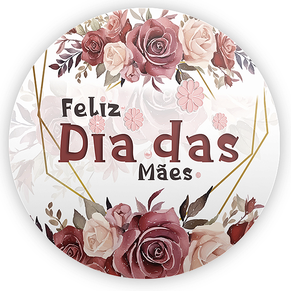 Painel de Mesa - Dia Das Mães - Sublimado 3D