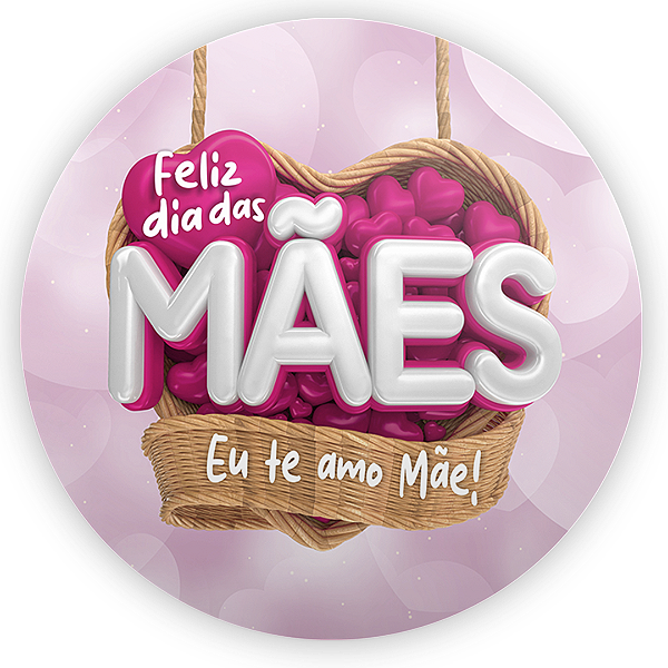 Painel de Mesa - Dia Das Mães - Sublimado 3D