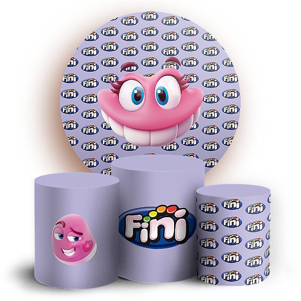 KIT Redondo e Trio - Fini  - Sublimado 3D
