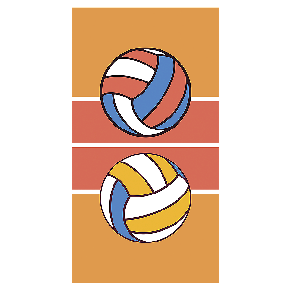 Faixa Lateral - Volei - Sublimado 3D