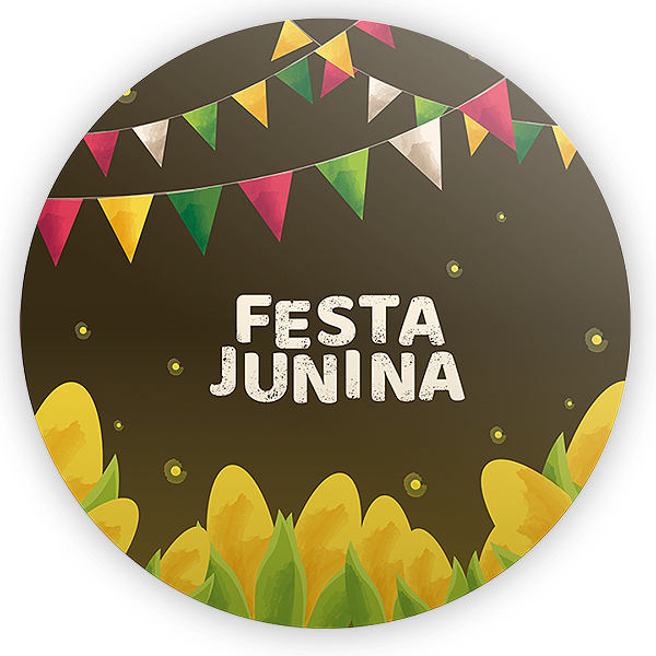 Painel de Mesa - Festa Junina - Sublimado 3D