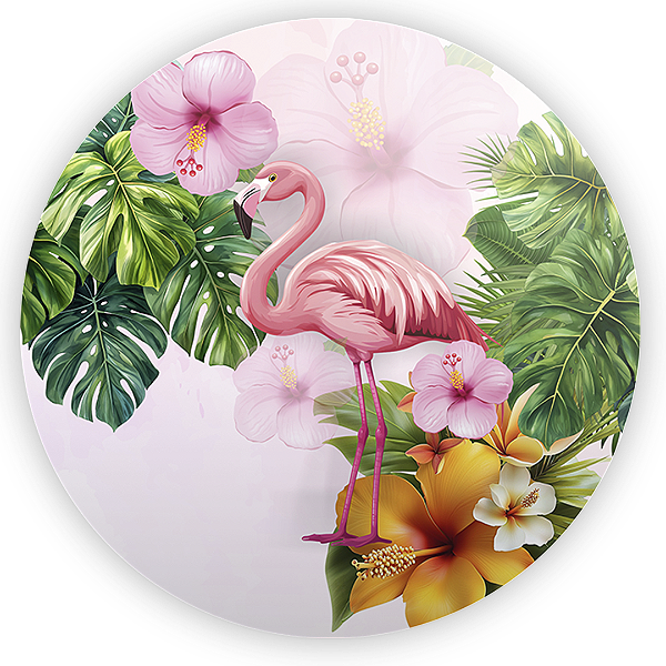 Painel de Mesa - Tropical Floral - Sublimado 3D