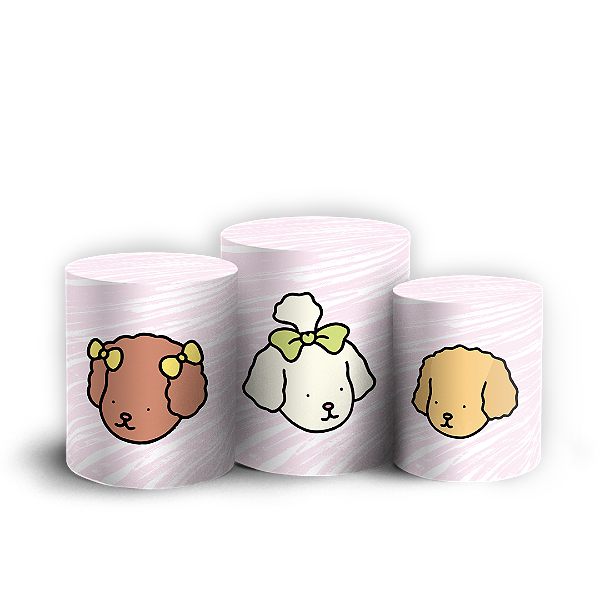 Trio Cilindro - Bobbie Goods - Sublimado 3D