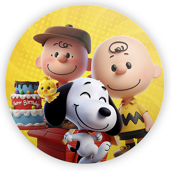 Painel de Mesa - Snoopy - Sublimado 3D