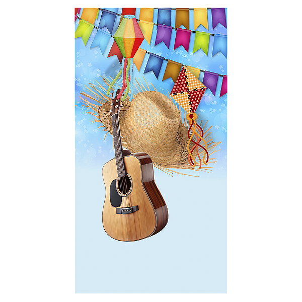 Faixa Lateral - Festa Junina - Sublimado 3D