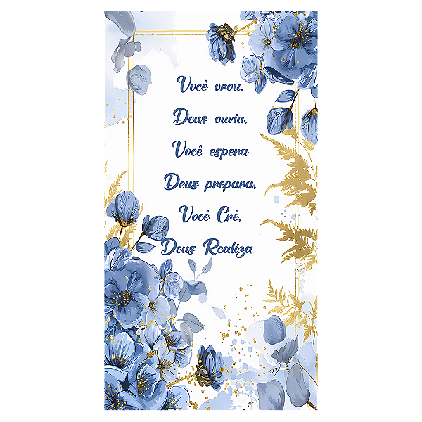 Faixa Lateral - Religioso Evangelico - Sublimado 3D