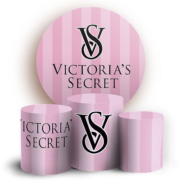KIT Redondo e Trio - Victoria's Secret - Sublimado 3D