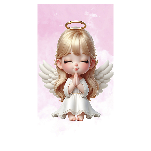 Faixa Lateral - Anjos Batismo - Sublimado 3D