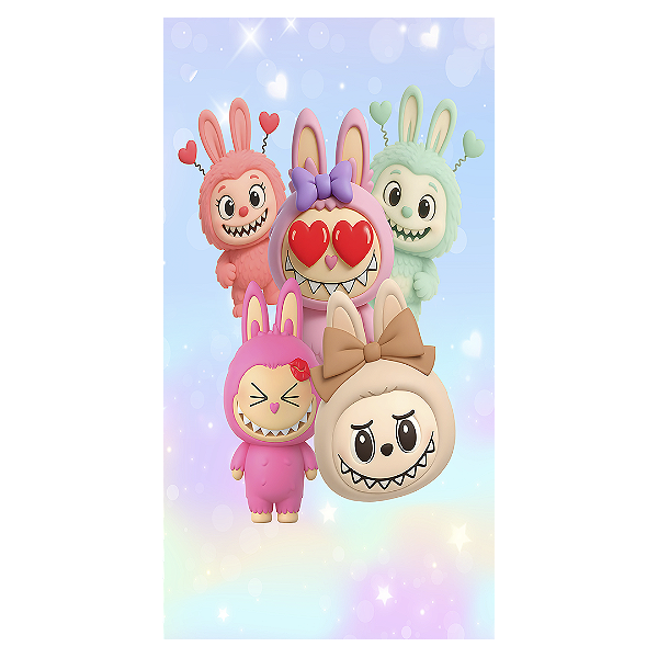 Faixa Lateral - Labubu - Sublimado 3D