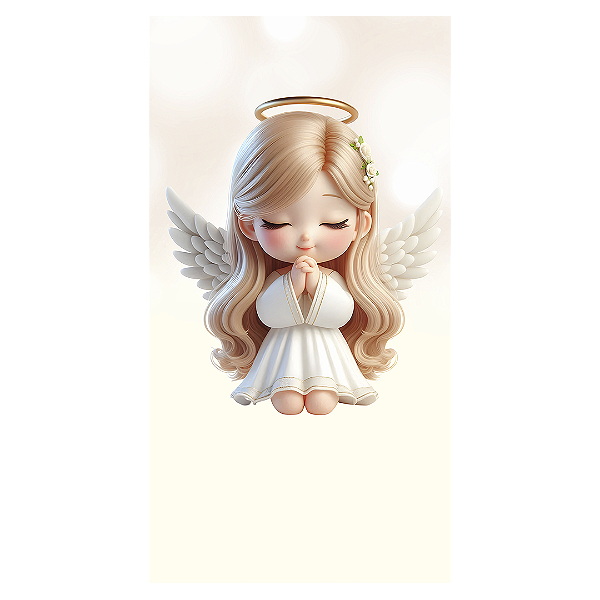 Faixa Lateral - Anjos Batismo - Sublimado 3D