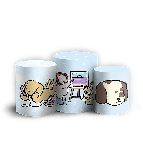 Trio Cilindro - Bobbie Goods - Sublimado 3D