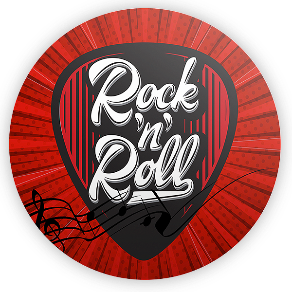 Painel de Mesa - Rock and Roll - Sublimado 3D