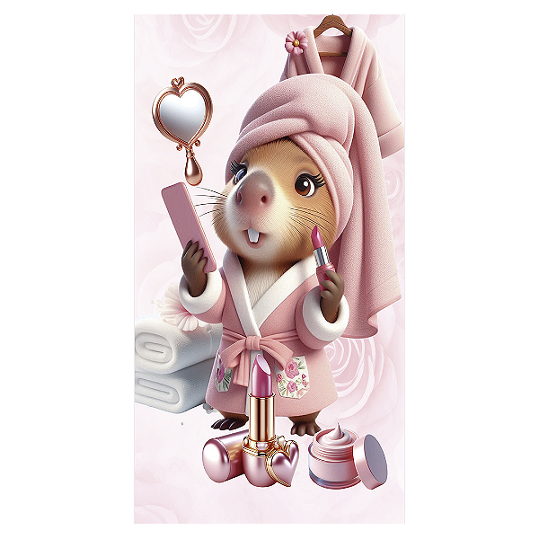 Faixa Lateral - Capivara - Sublimado 3D