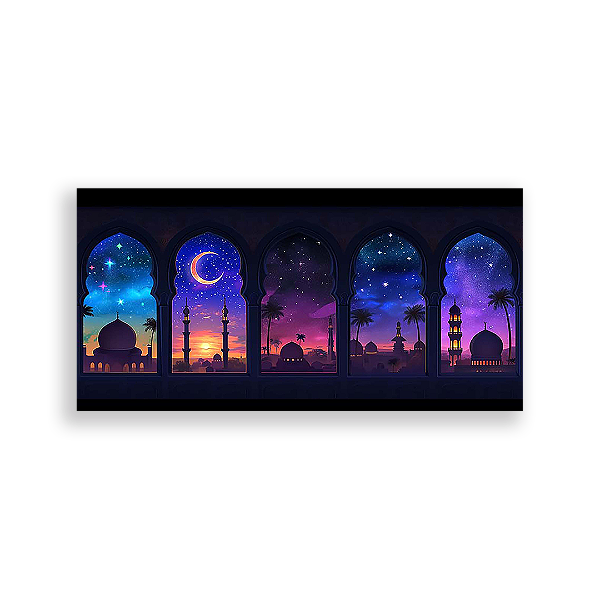 Painel Retangular - Aladdin Jasmine - Sublimado 3D