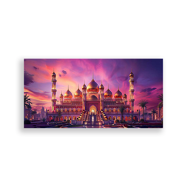 Painel Retangular - Aladdin Jasmine - Sublimado 3D