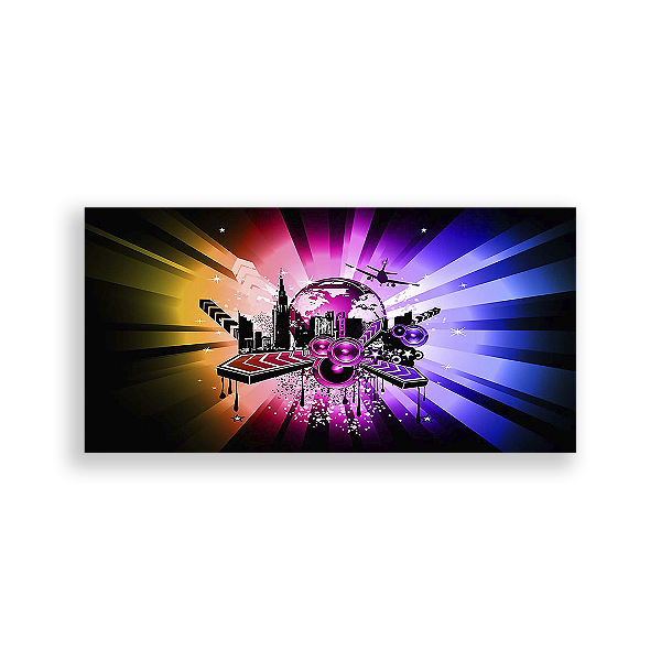 Painel Retangular - Balada - Sublimado 3D