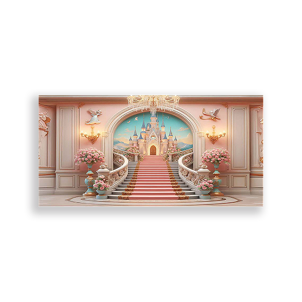 Painel Retangular - Bela Adormecida - Sublimado 3D