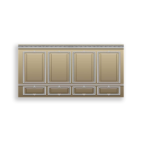 Painel Retangular - Fundo Parede Boulangerie - Sublimado 3D