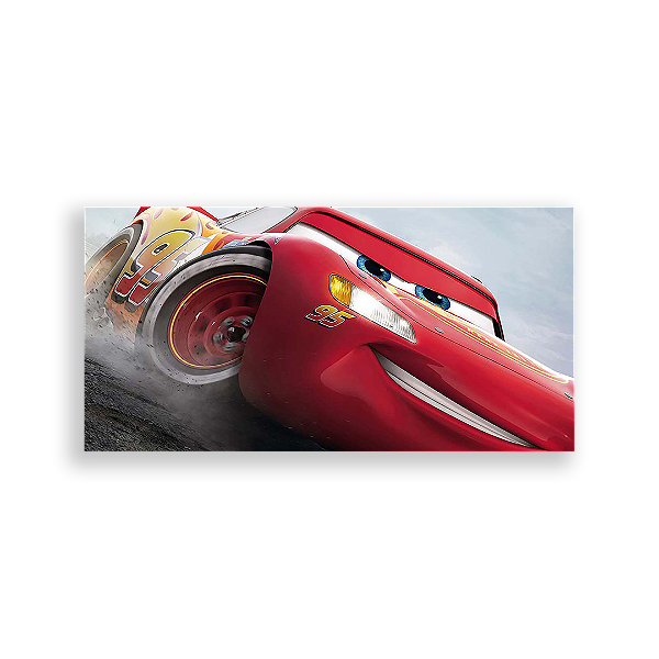 Painel Retangular - Cars Disney - Sublimado 3D