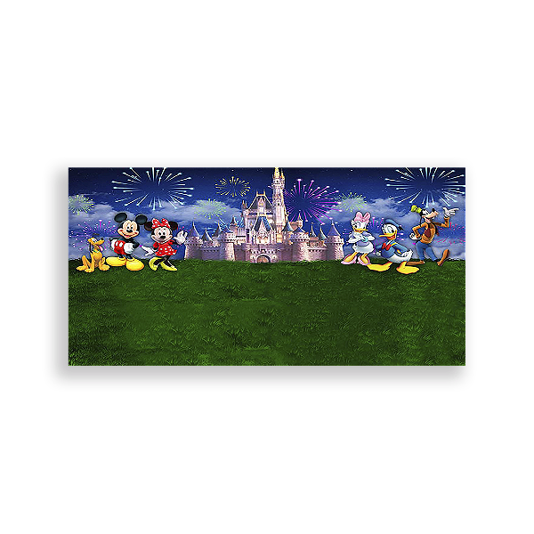 Painel Retangular - Disney - Sublimado 3D
